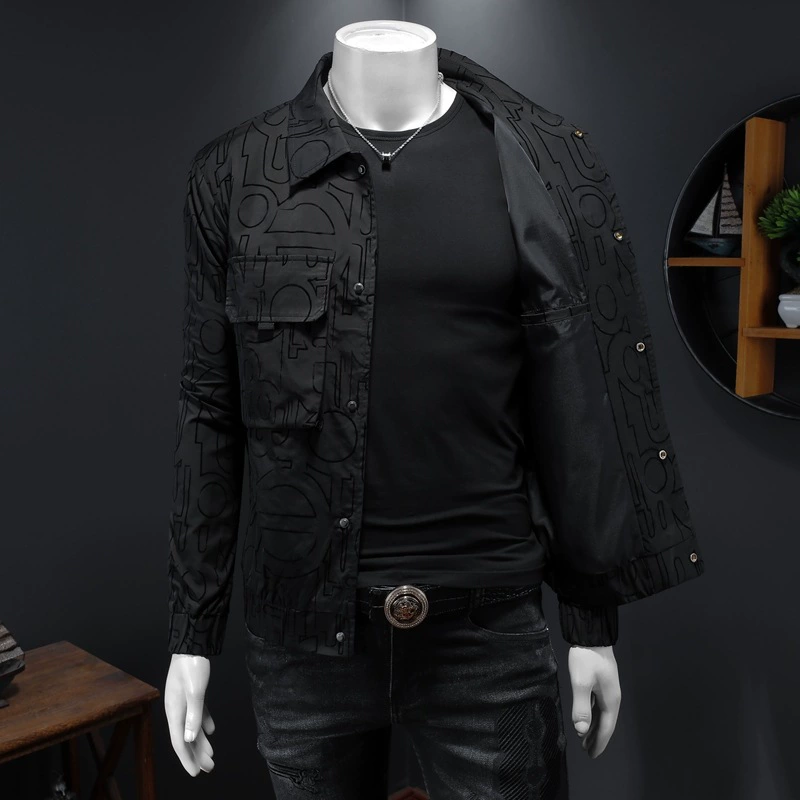 Spring jacket for leisure, fashionable suit