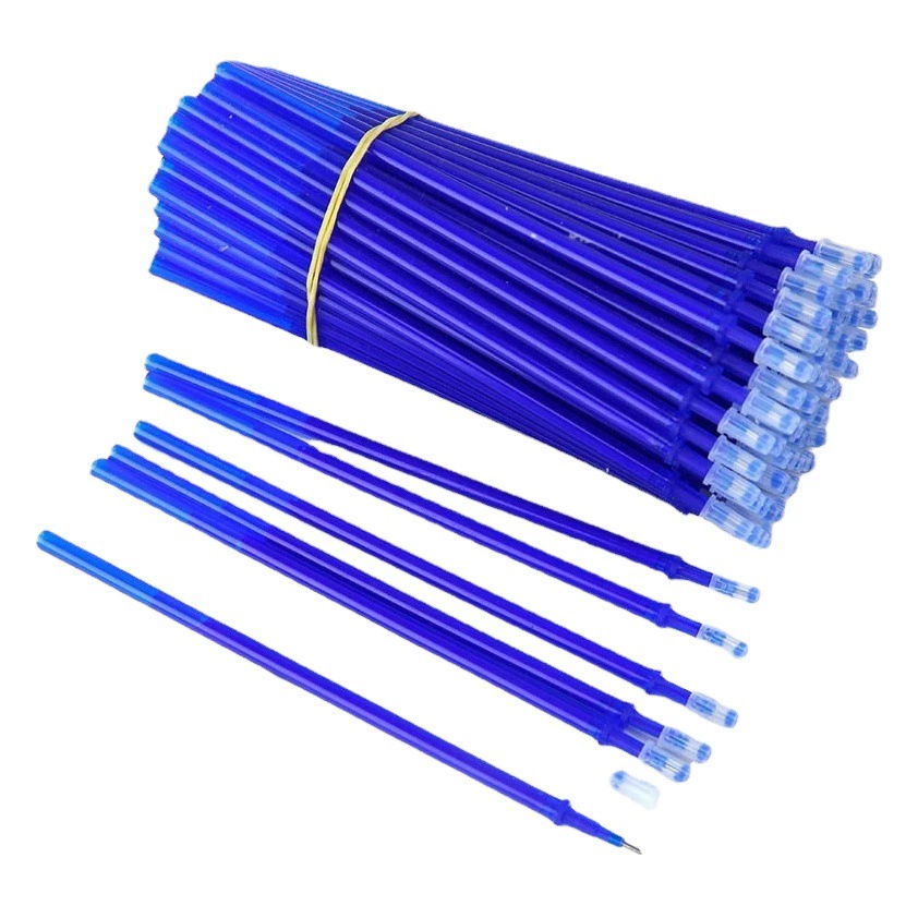 Стираемый стержневой пресс Стираемый стержень Заправка при высокой температуре Заправка Легко стираемый цвет Большой красный Стираемый стержень