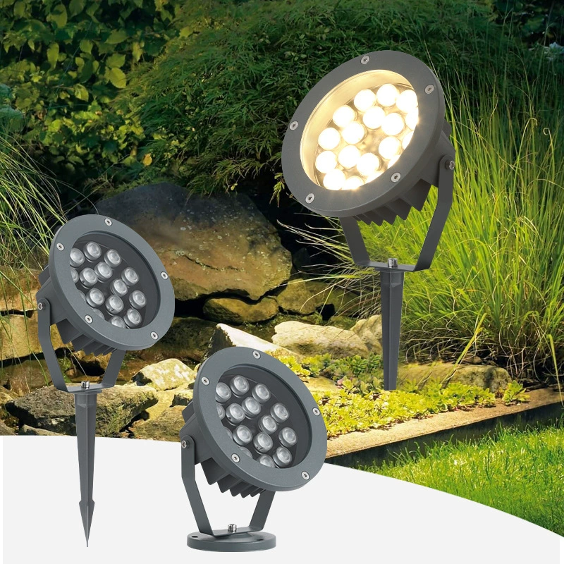 Светодиодная лампа для съемки дерева красочный свет дерево проекционная лампа газонная лампа 220 В жилой Пейзаж Двор грязевая вставка лампа