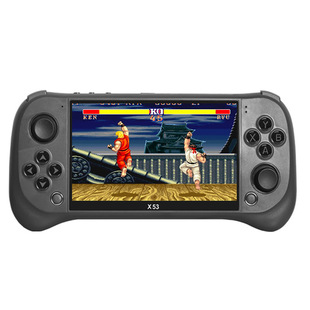Foreign trade cross-mirror 5.1 inch screen X53 handheld game console handheld PSP nostalgic fc arcade mini children portable GBA