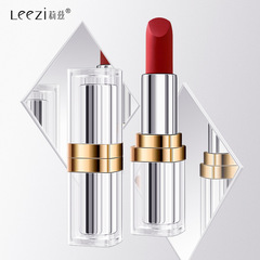 莉茲小燈管霧感絲絨口紅輕薄絲滑顯色顯白不卡紋啞光霧面口紅九色