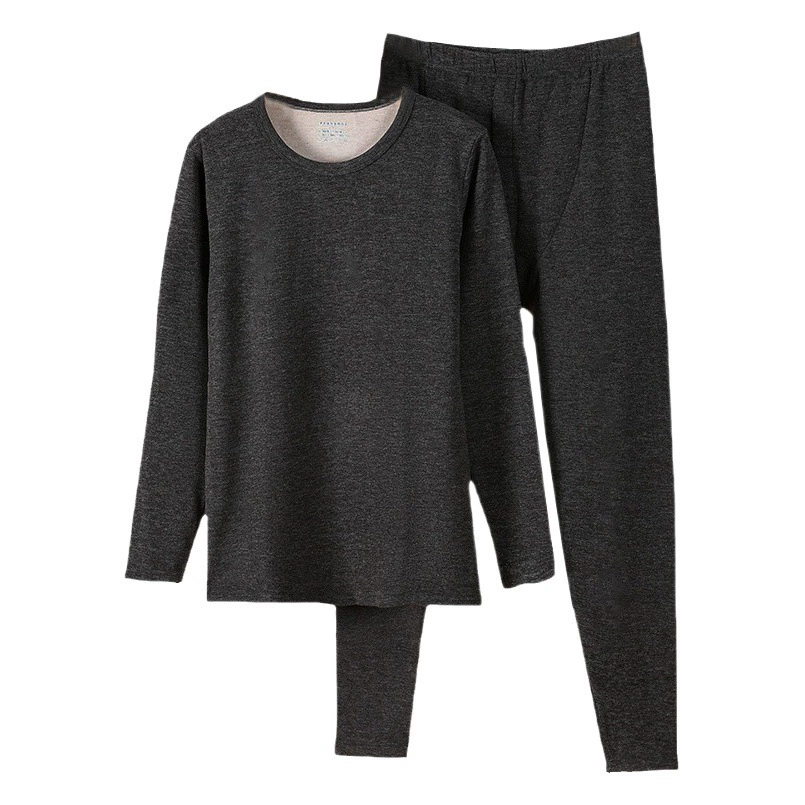 Мужское шерстяное шелковое бархатное термобелье, женская рубашка с кашемировым низом, осенняя одежда для пар, осень и зима