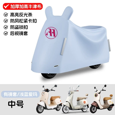 Car Cover, Battery Vehicle Sunshade and — Other Electric Vehicle Accessories - emma-medium-car-blue-4xl