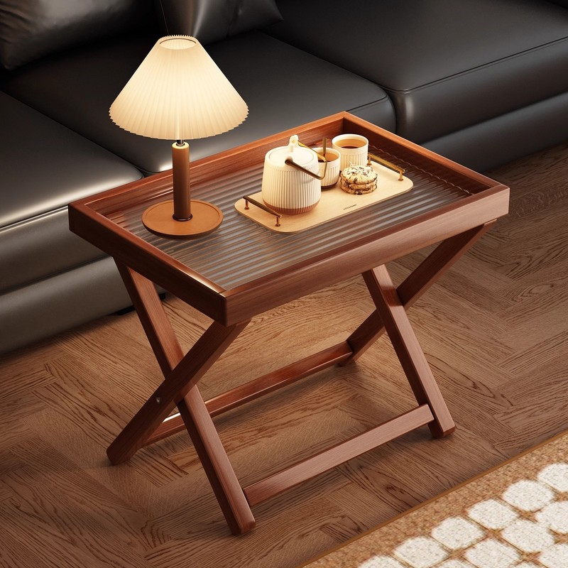 Folding Small Coffee Table, Living Room Sofa Side Cabinet, Storage Tray, Side Table, Mobile Tea Table, Tea Tray, Outdoor Table Folding Small Coffee Table, Living Room Sofa Side Cabinet, Storage Tray, Side Table, Mobile Tea Table, Tea Tray, Outdoor Table