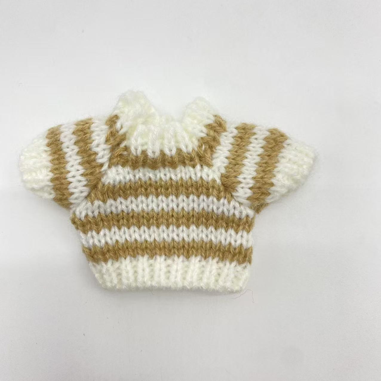 White -bottom khaki stripe