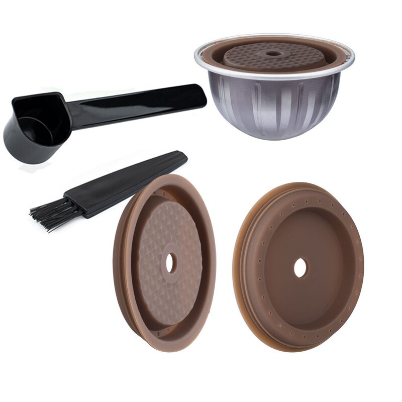 Large Nestle reusable coffee capsule lid Vertuoline coffee pods food grade silicone lid