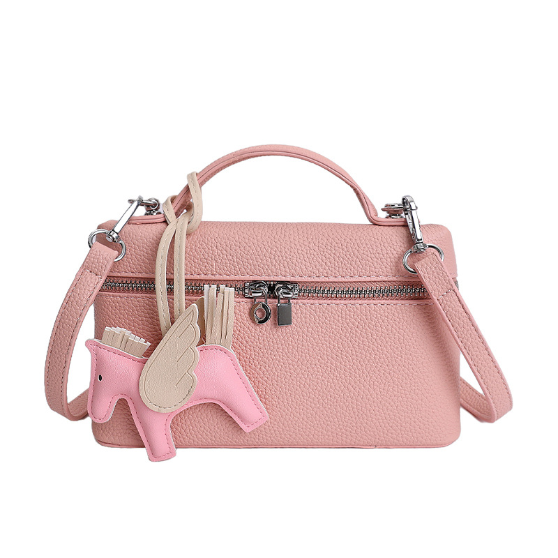 Bolso de mano de alta calidad coreano para mujeres 2026 nuevo nicho de bolso de caja de lujo ligero casual simple hombro bolso de mujer