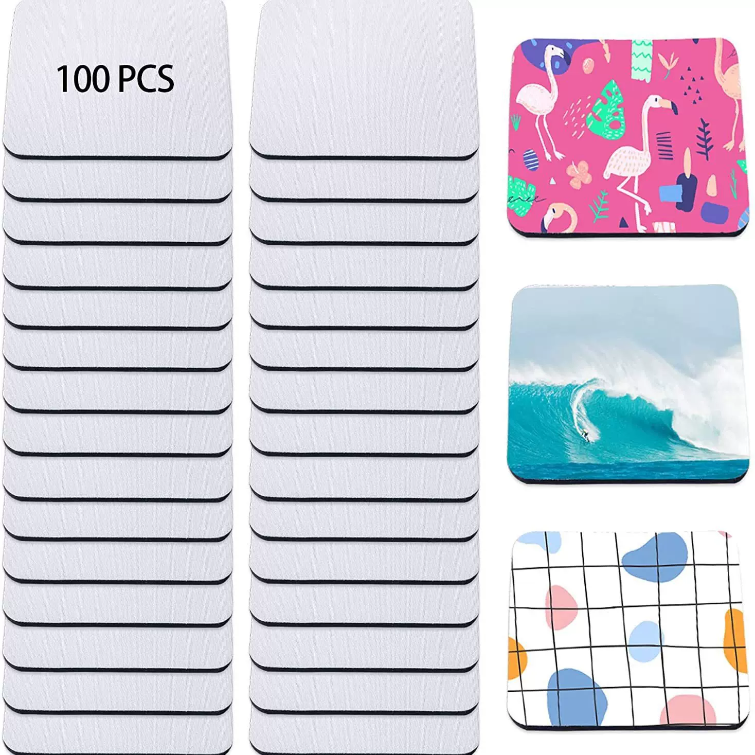 源头工厂 潜水料隔热杯垫 氯丁橡胶汽车杯垫 咖啡饮料隔热垫