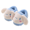 Demi-season cartoon children's slippers, cute non-slip keep warm footwear, suitable for teen, family style