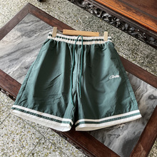 Alcatraz graphic cotton Bermuda shorts L2012 Green