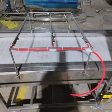 不锈钢海鲜裹冰机器 海参鲍鱼带鱼段挂冰机 海鲜增重设备厂