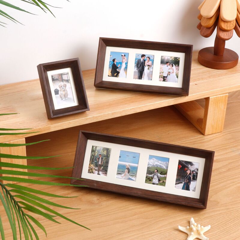 Polaroid 3inch Mini Photo Frame Wooden Multi-Grid Display Frame Couple DIY Living Room Ornaments Handmade Picture Frame Polaroid 3inch Mini Photo Frame Wooden Multi-Grid Display Frame Couple DIY Living Room Ornaments Handmade Picture Frame