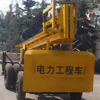 四轮长螺旋打桩机 轮式旋挖钻机 架桥铺路用打桩机