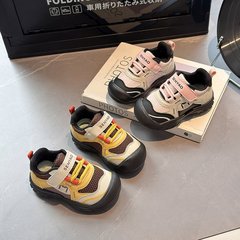 韩版儿童运动鞋2025秋季新款女童男童登山小童户外休闲鞋防撞鞋子