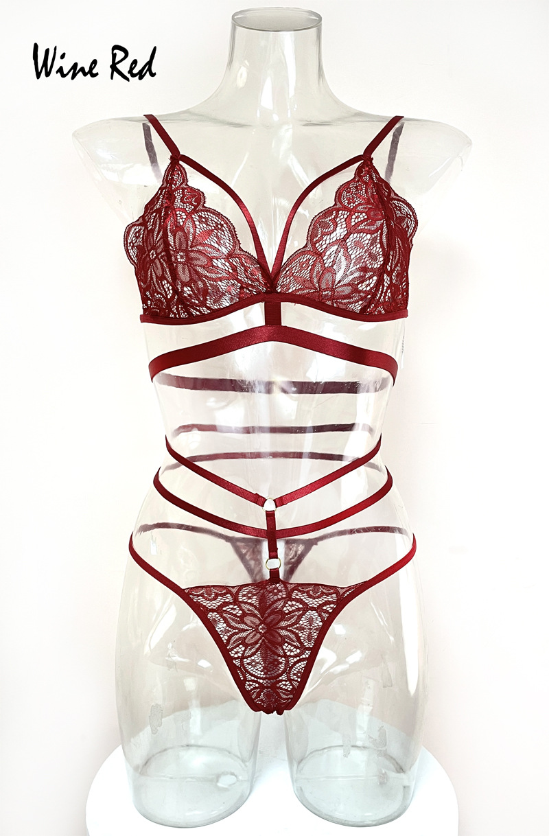 Women's Lady Sexy Solid Color Sexy Lingerie Sets Daily Sexy Lingerie display picture 2
