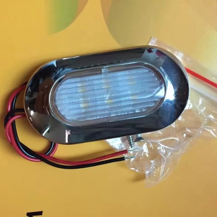 E012082蓝光游艇 船用 LED礼貌灯走道灯 12VDC