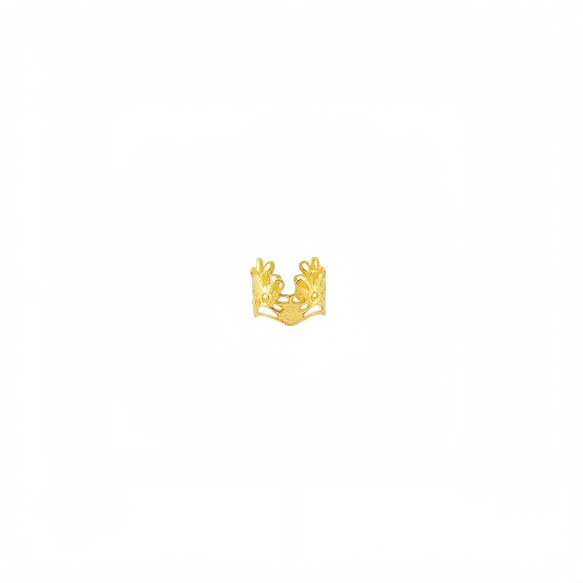 Flor de oro 10*8mm38 #