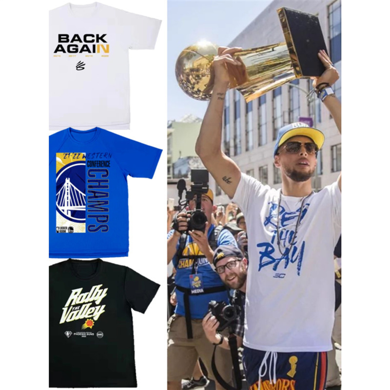 Basketball Training Sportswear Short Sleeve Training Appearance Shooting Suit Curry Parade Playoff T-Shirt Clothes Basketball Training Sportswear Short Sleeve Training Appearance Shooting Suit Curry Parade Playoff T-Shirt Clothes