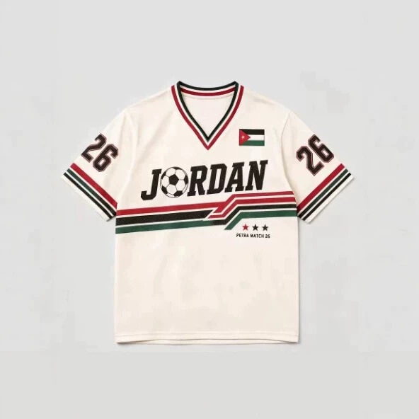 Jordan style football shirt, rugby V-neck short-sleeve T-shirt, 3D printed men's T-shirt, women's T-shirt, casual sports Jordan style football shirt, rugby V-neck short-sleeve T-shirt, 3D printed men's T-shirt, women's T-shirt, casual sports