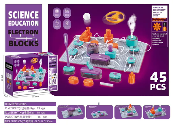 Electronic constructor for experiments, science and technology, premium version