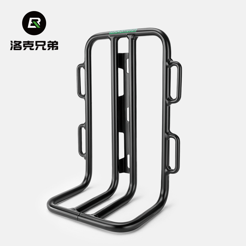 Rock brothers bicycle front fork shelf mountain bike road wagon front shelf truck bag basket bracket