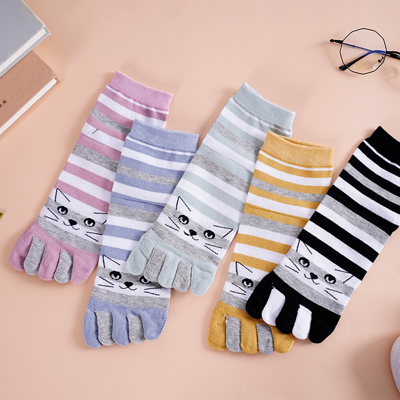 Thin women's knee socks