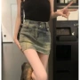高腰辣妹夏季包臀裙裤
