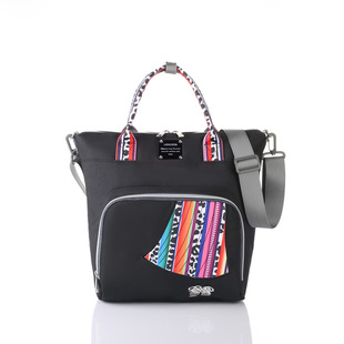 Factory New Large Capacity Mummy Bag Multi-Pocket Fashionable and Convenient Portable Storage Mother and Child Shoulder Crossbody Mother Bag