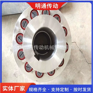 定制水泵对轮尼龙柱销连轴器 TL弹性齿式联轴器 大扭矩弹性联轴器