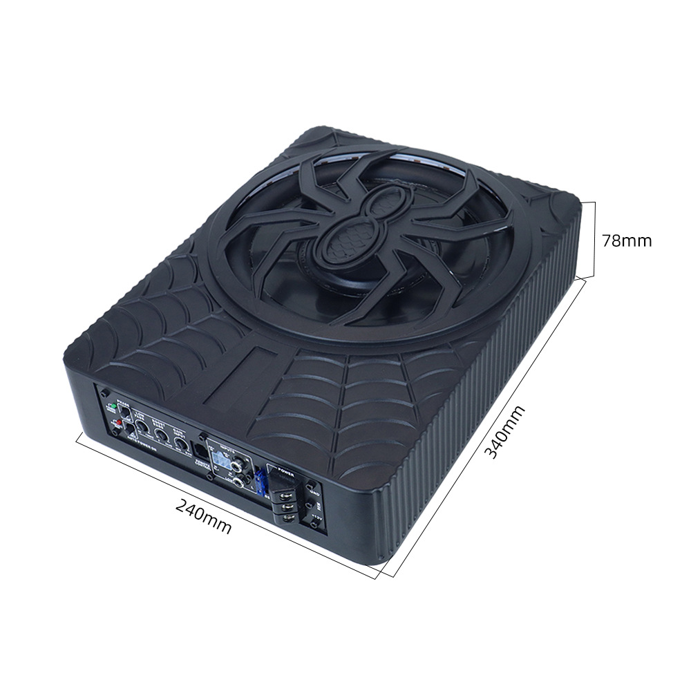 Car Audio Subwoofer 10 Inch High Power Active Slim
