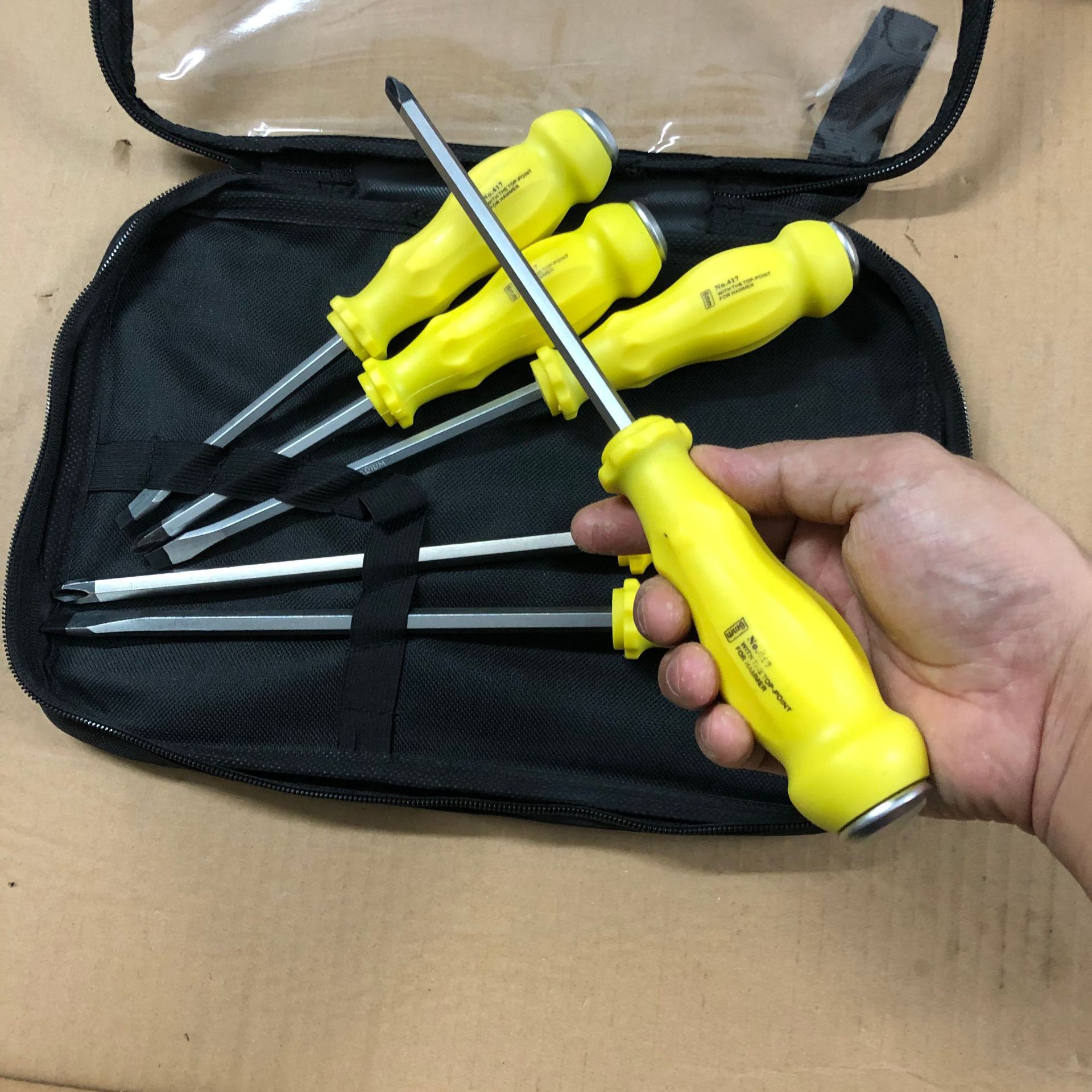 FUENTE fabricante 6-Piece Set traje de destornillador piercing avanzado traje de familia traje industrial