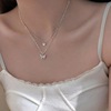 Brand necklace, universal chain for key bag , does not fade, internet celebrity