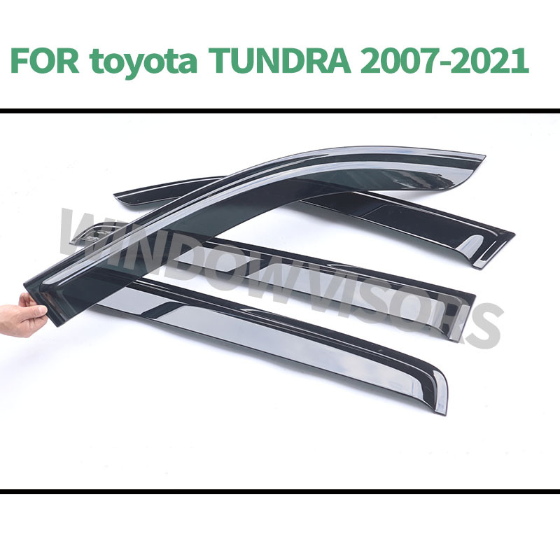Cross-Border Applicable Toyota Tundra Rain Shield Rain Visor Tundra 2007-2021 Window Visor