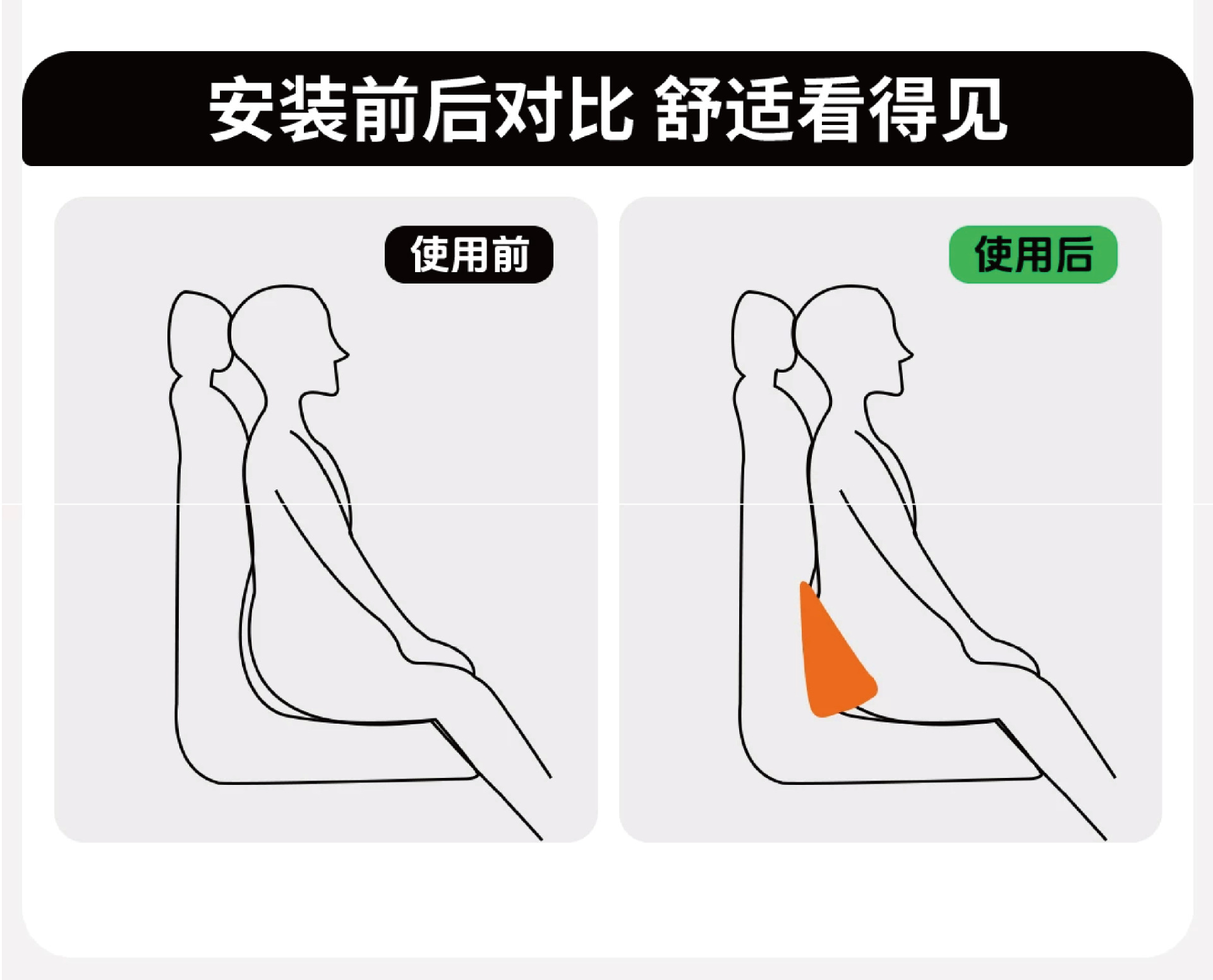 Car headrest neck pillow, perforated breathable cushion, leather car seat headrest, memory foam car pillow, neck pillow
