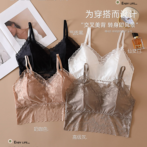 Lace push up bra