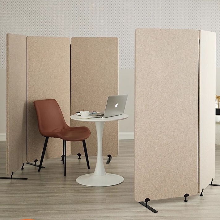 Study Hotel Cafe Partition Blocking Splicing Work Station Privacy Wall Office Removable Foldableing Silent Screen