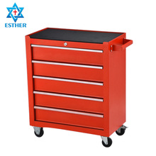 移动多功能车床维修车加厚重型车间抽屉工具箱带挂板工位柜收纳柜