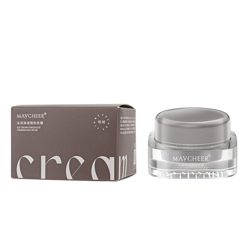 MAYCHEER Ice Cream Concealer Foundation Cream Concealer Hidratante Seco Cream Foundation