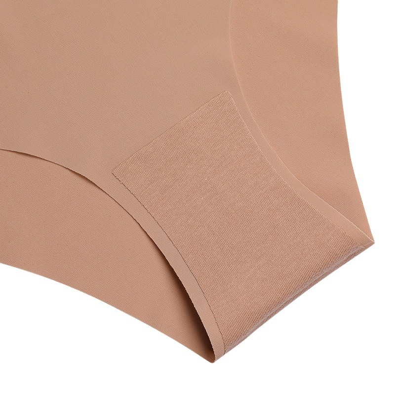 European and American Cross-Border Ice Silk Simple Seamless One-Piece Women's Panties Sexy Low-Waist Breathable Women's Thong Manufacturer