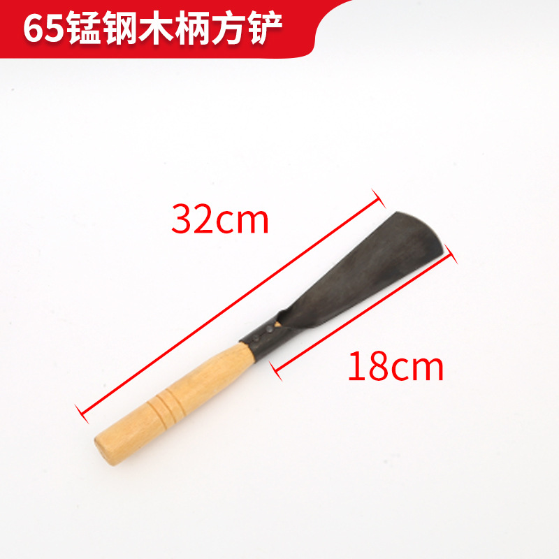 Fábrica al por mayor jardín al aire libre pequeña pala jardinería herramienta de madera pala plantación flor pala excavación verduras silvestres conducción mar pala