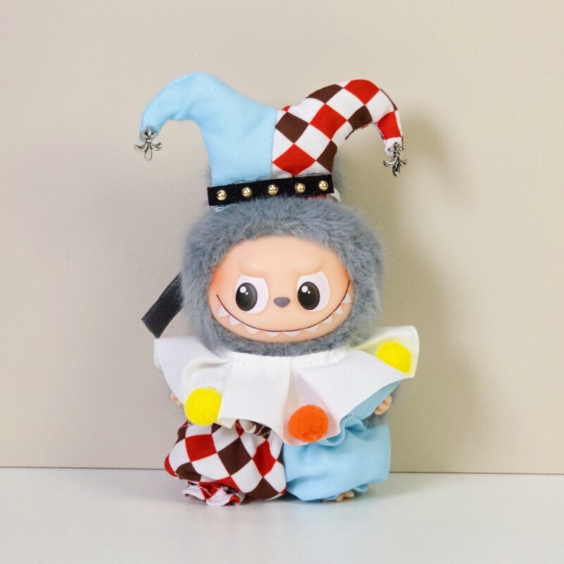 仅衣服适用4代迷你版拉布布4.0娃衣mini版Labubu四代衣服心底密码|undefined