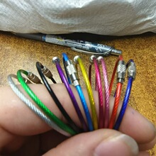 2MM��ɫPVC��\�zȦ10ɫ䓽z�h䓽z�K 耳׿� 䓽z耳�Ȧ����