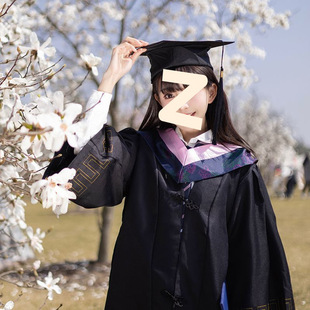 Bachelor's Degree Graduation Wholesale Gown for College Students, Custom-Made College Undergraduate Style, Liberal Arts Master's Degree, Male and Female Doctor