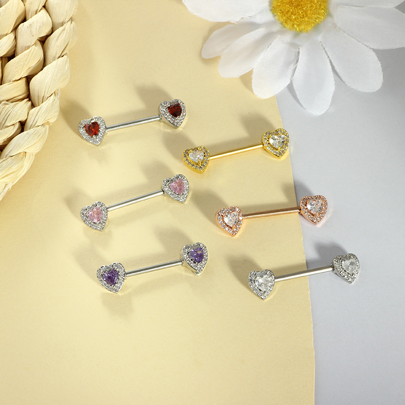 Labret piercing jewelry detail image