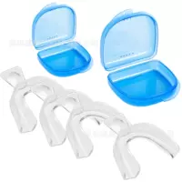 Teeth Whitening Tray Многофункциональный анти-шлифовальный спортивный брекет EVA зубной поддон