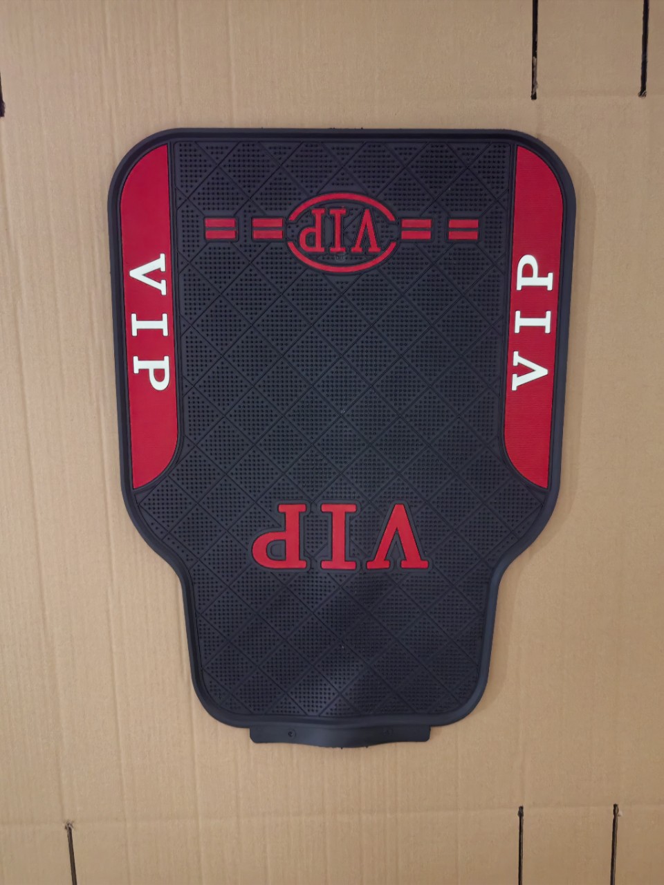 Foreign trade model car logo, cuttable latex rubber universal car floor mats, detachable, anti-freeze, water-resistant, non-slip, easy to clean, 5 pieces