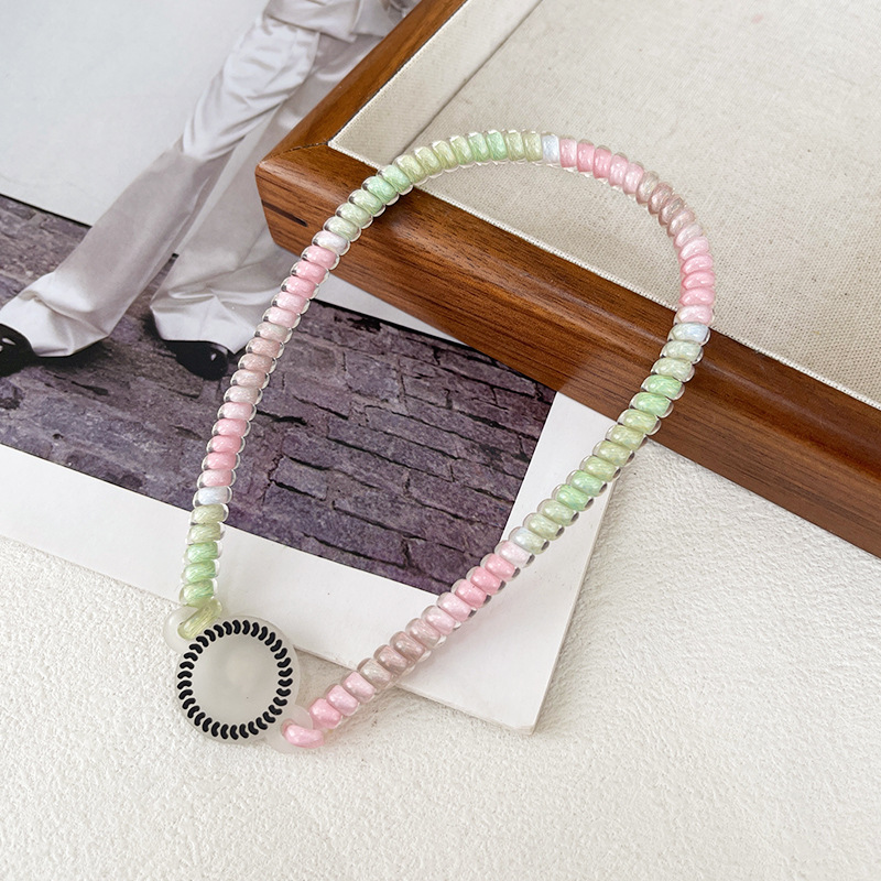 Telephone, headband, gradient