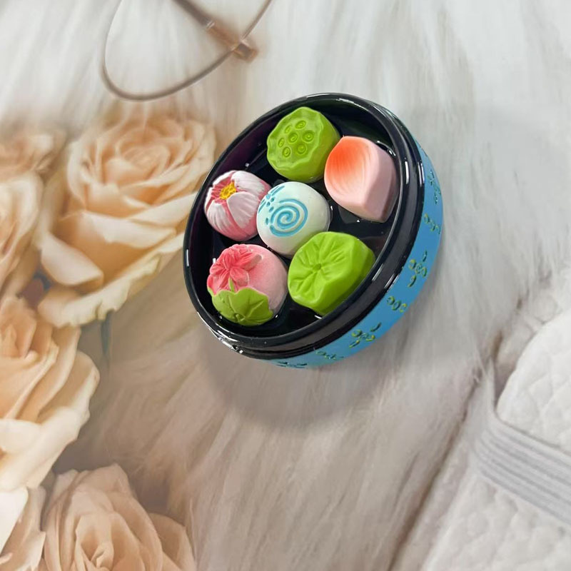 食品玩具樹脂冷蔵庫マグネットシミュレーションかわいいデザート四季菓子お土産中華菓子ギフトボックス磁気ステッカー|undefined