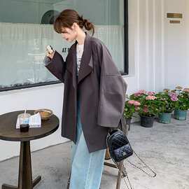 设计感显瘦风衣外套女2026秋季新款