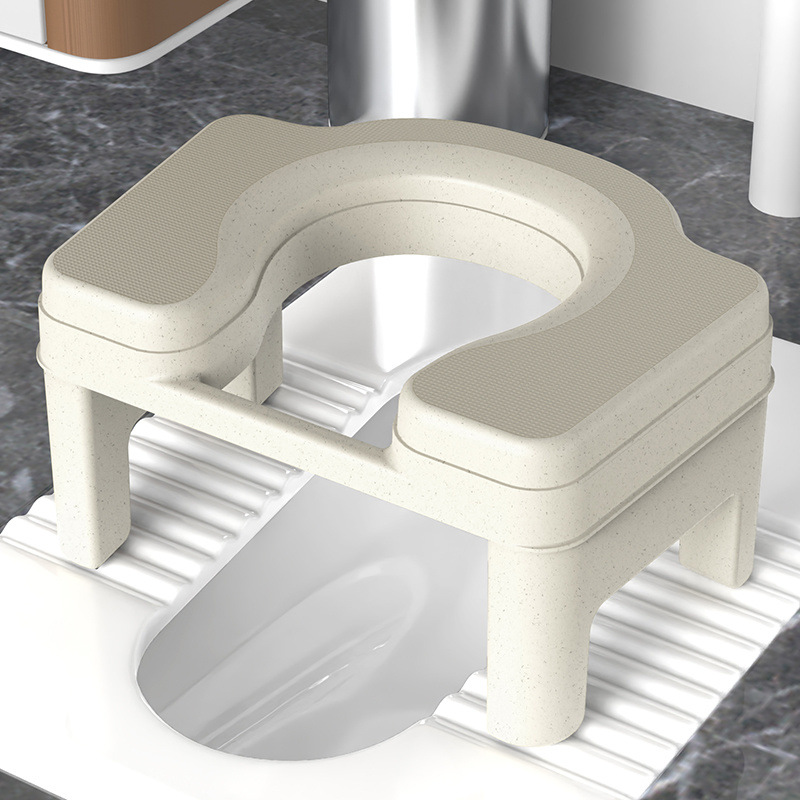Children's squat toilets and toilet bowls have been replaced with toilet chairs. Pregnant women use toilet stools. Anti-slip, simple and thickened toilet stools for the elderly full figure